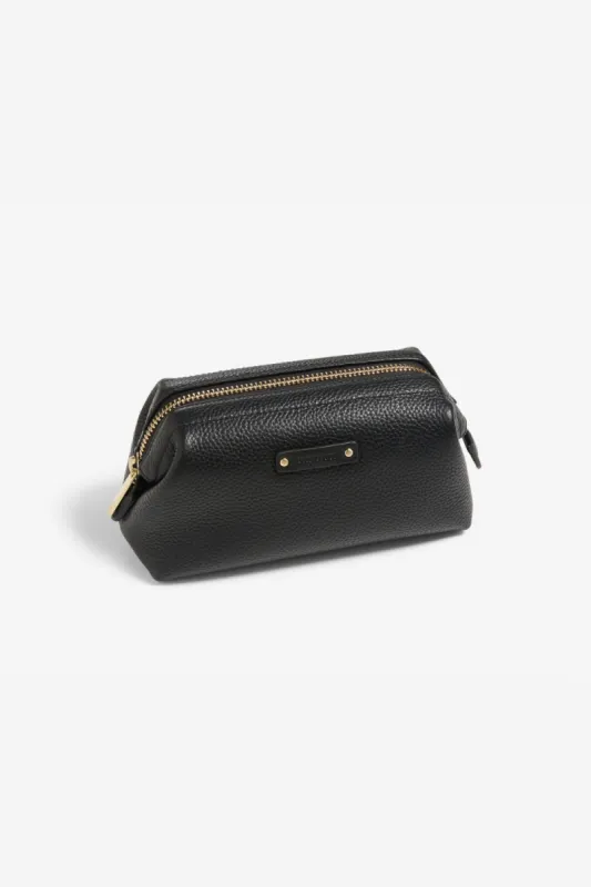 SYLVIE BEAUTY BAG - BLACK sold by Kinnon
