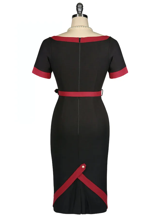 Fly Me To The Moon Wiggle Dress sold by Kitten D'Amour product image thumbnail 3