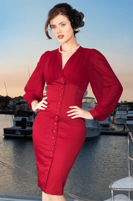 D'Amour Delphine Wiggle Dress sold by Kitten D'Amour