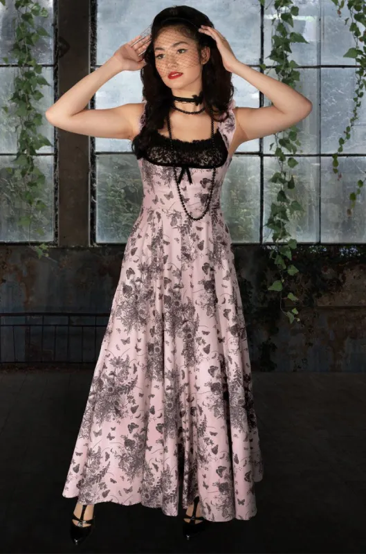 Petit Papillon Maxi Dress sold by Kitten D'Amour