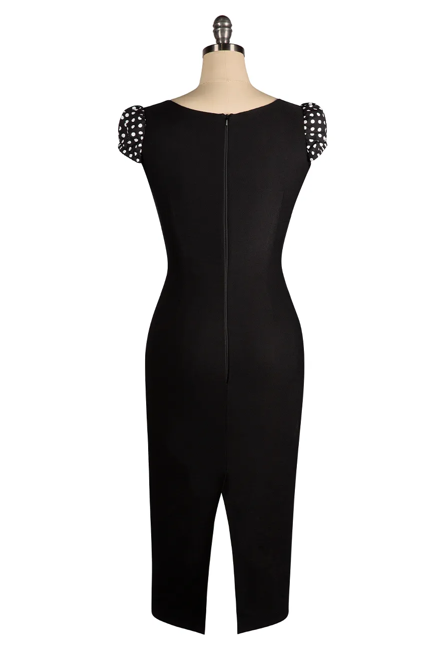 Cosette Ruffle Wiggle Dress sold by Kitten D'Amour product image thumbnail 4