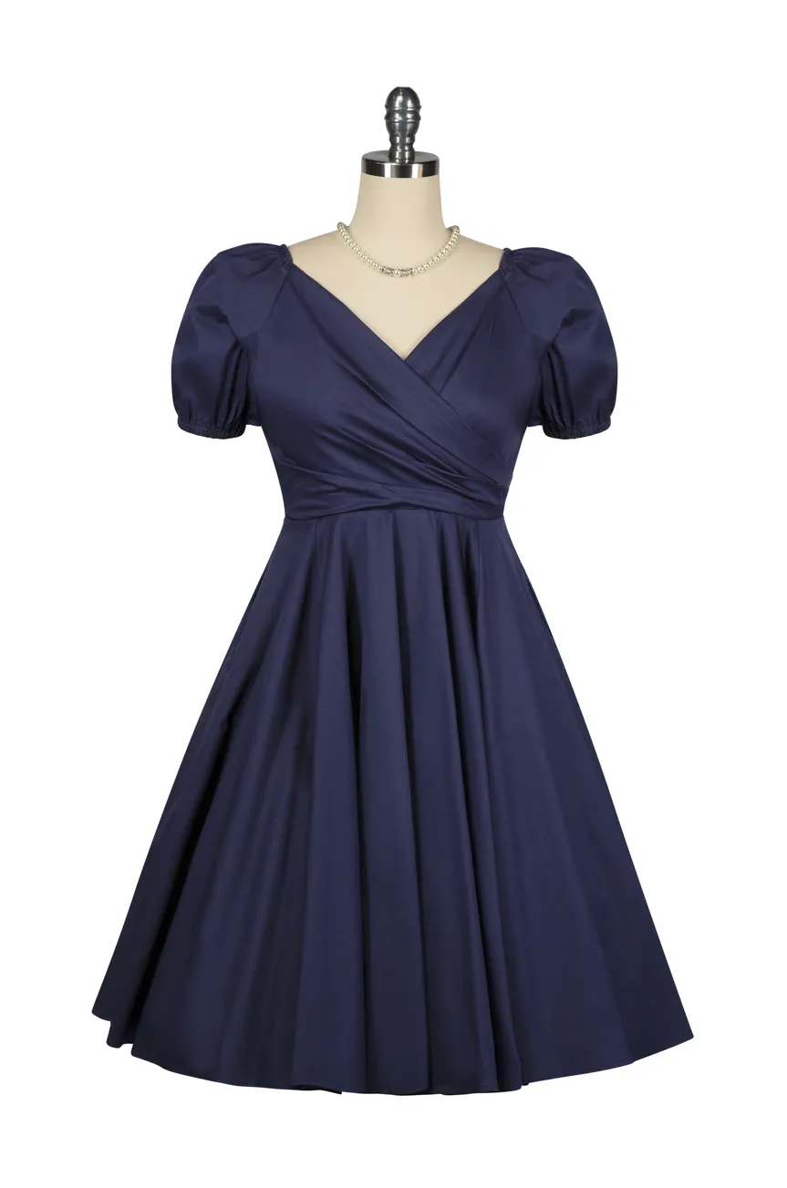 D'Amour Love Note Dress (Navy) sold by Kitten D'Amour product image thumbnail 2