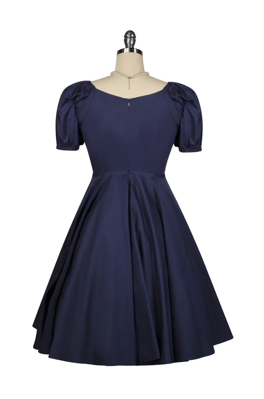 D'Amour Love Note Dress (Navy) sold by Kitten D'Amour product image thumbnail 4