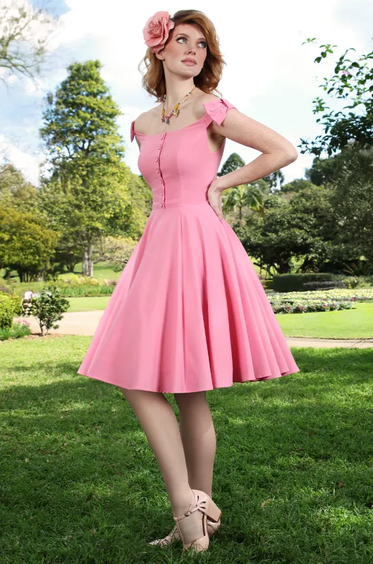 Birdsong Classic Bow Dress made by Kitten D'Amour