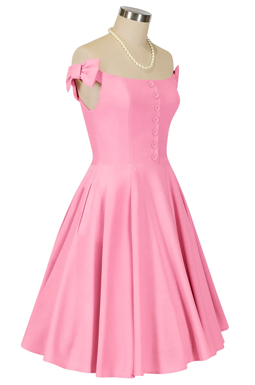 Birdsong Classic Bow Dress sold by Kitten D'Amour product image thumbnail 3
