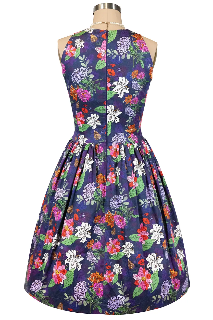 Halycon Halter Dress sold by Kitten D'Amour product image thumbnail 5