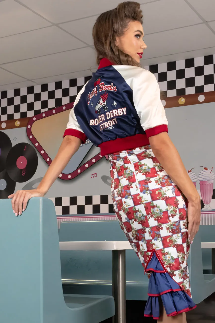 Cherry Bomb Wiggle Dress sold by Kitten D'Amour product image thumbnail 3