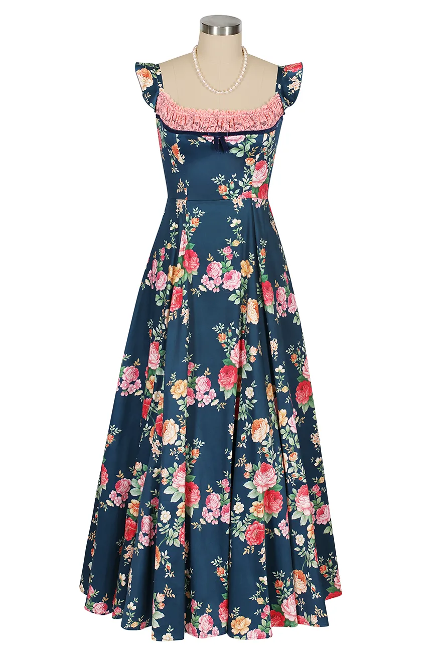 Fiorenza Maxi Dress sold by Kitten D'Amour product image thumbnail 5