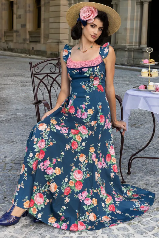 Fiorenza Maxi Dress made by Kitten D'Amour