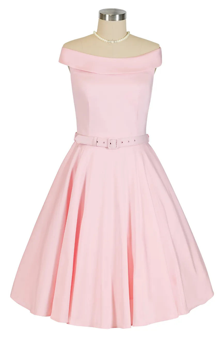 Oriana Belted Dress (Pink) sold by Kitten D'Amour product image thumbnail 4