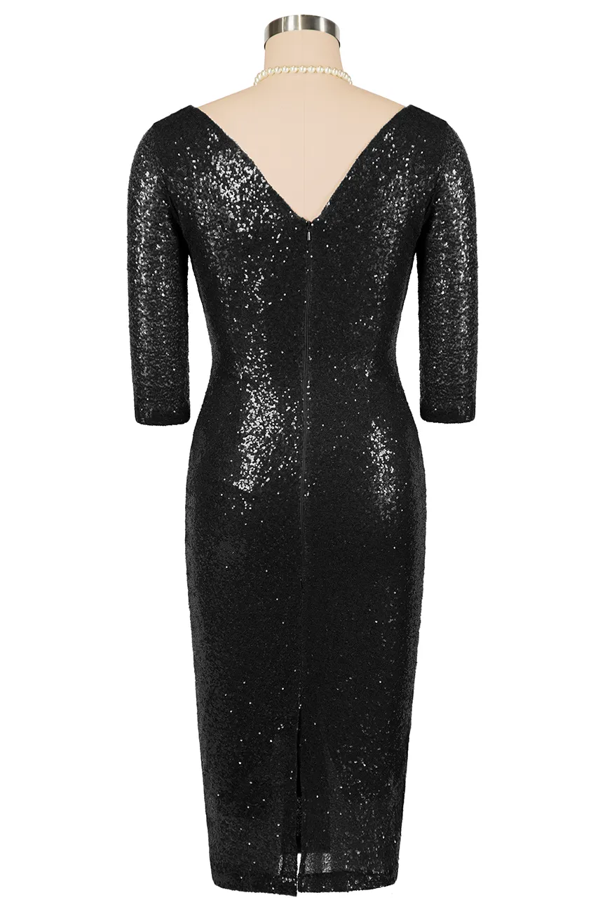 D'Amour Twinkle Vamp Dress (Black) sold by Kitten D'Amour product image thumbnail 5