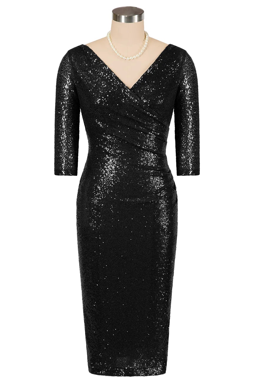 D'Amour Twinkle Vamp Dress (Black) sold by Kitten D'Amour product image thumbnail 3