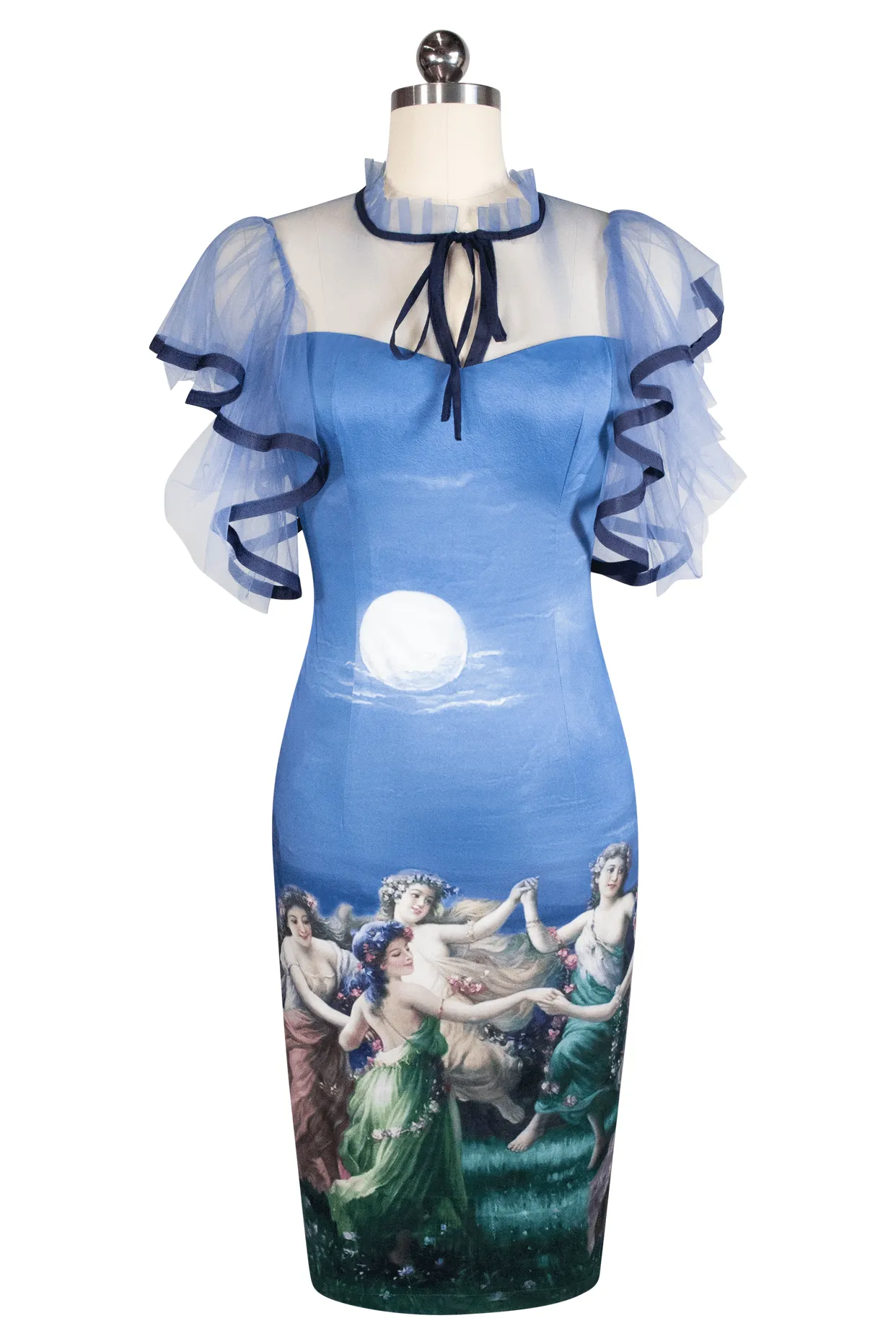La Luna Wiggle Dress sold by Kitten D'Amour product image thumbnail 4