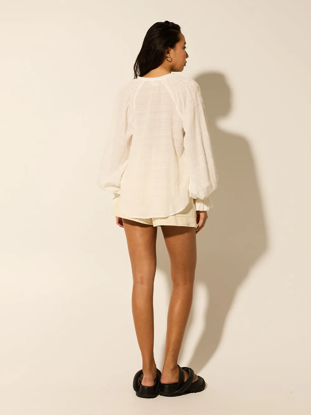 Willow Blouse - White sold by Kivari product image thumbnail 4