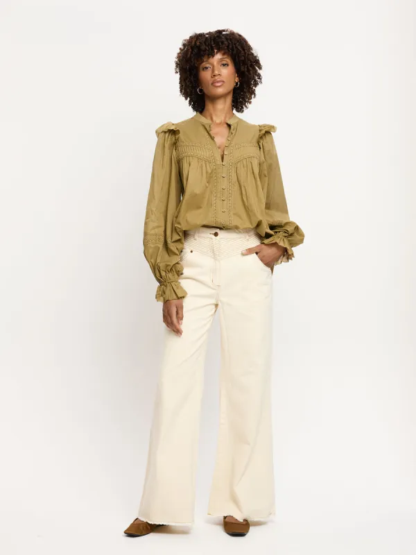 Isabella Blouse sold by Kivari