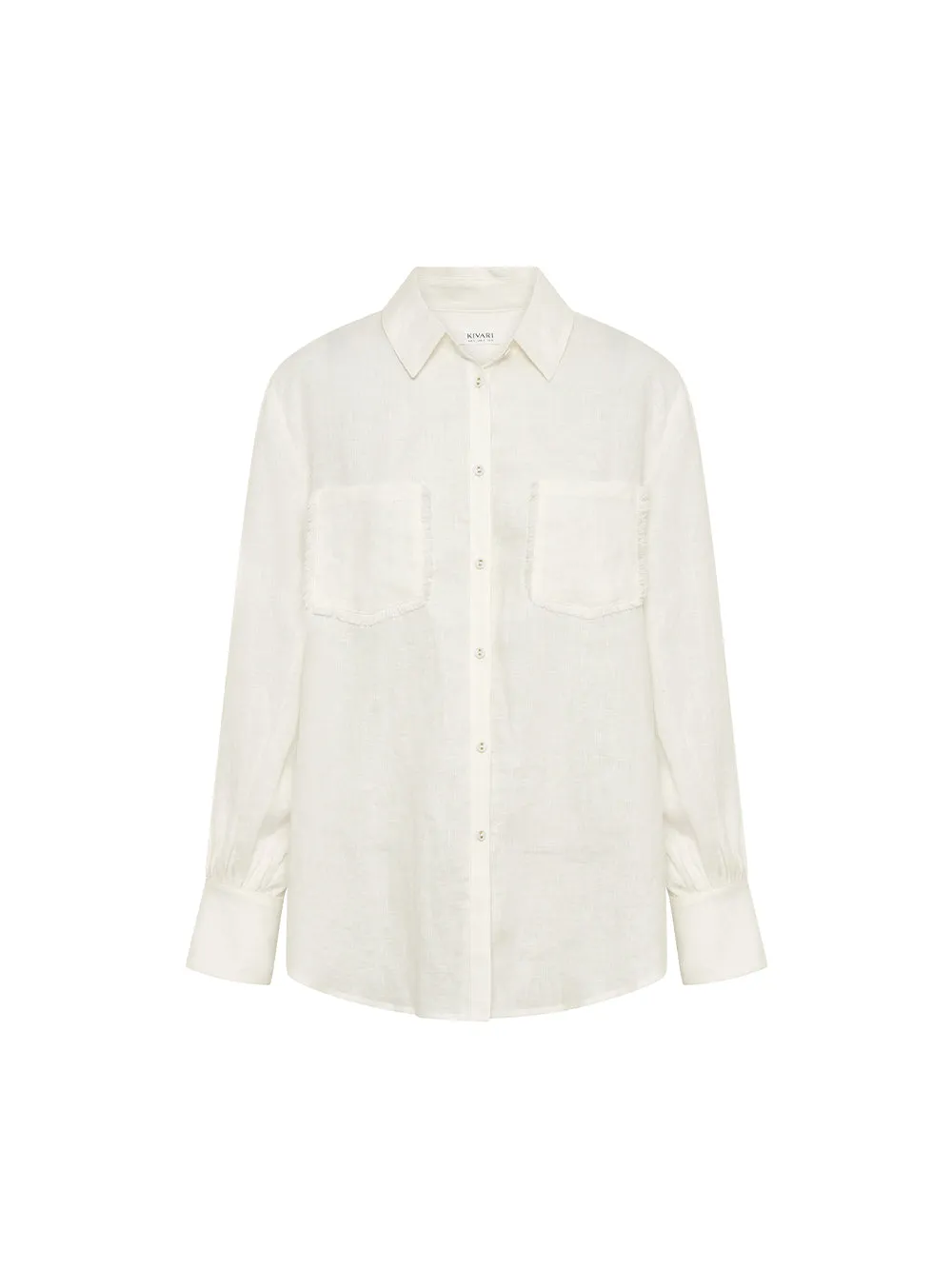 Franca Shirt - White sold by Kivari product image thumbnail 5