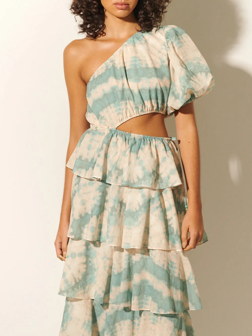 Mirage One Shoulder Maxi Dress sold by Kivari product image thumbnail 3