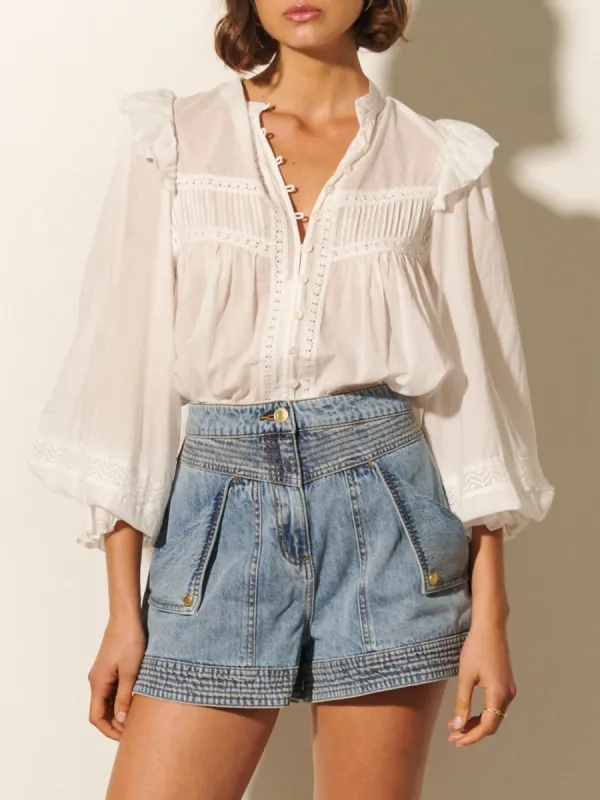 Isabella Blouse sold by Kivari