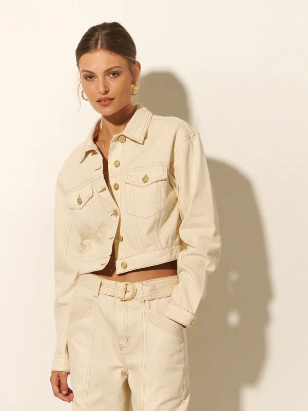 Celene Denim Jacket sold by Kivari