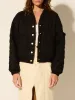 Vida Quilted Jacket - Black sold by Kivari