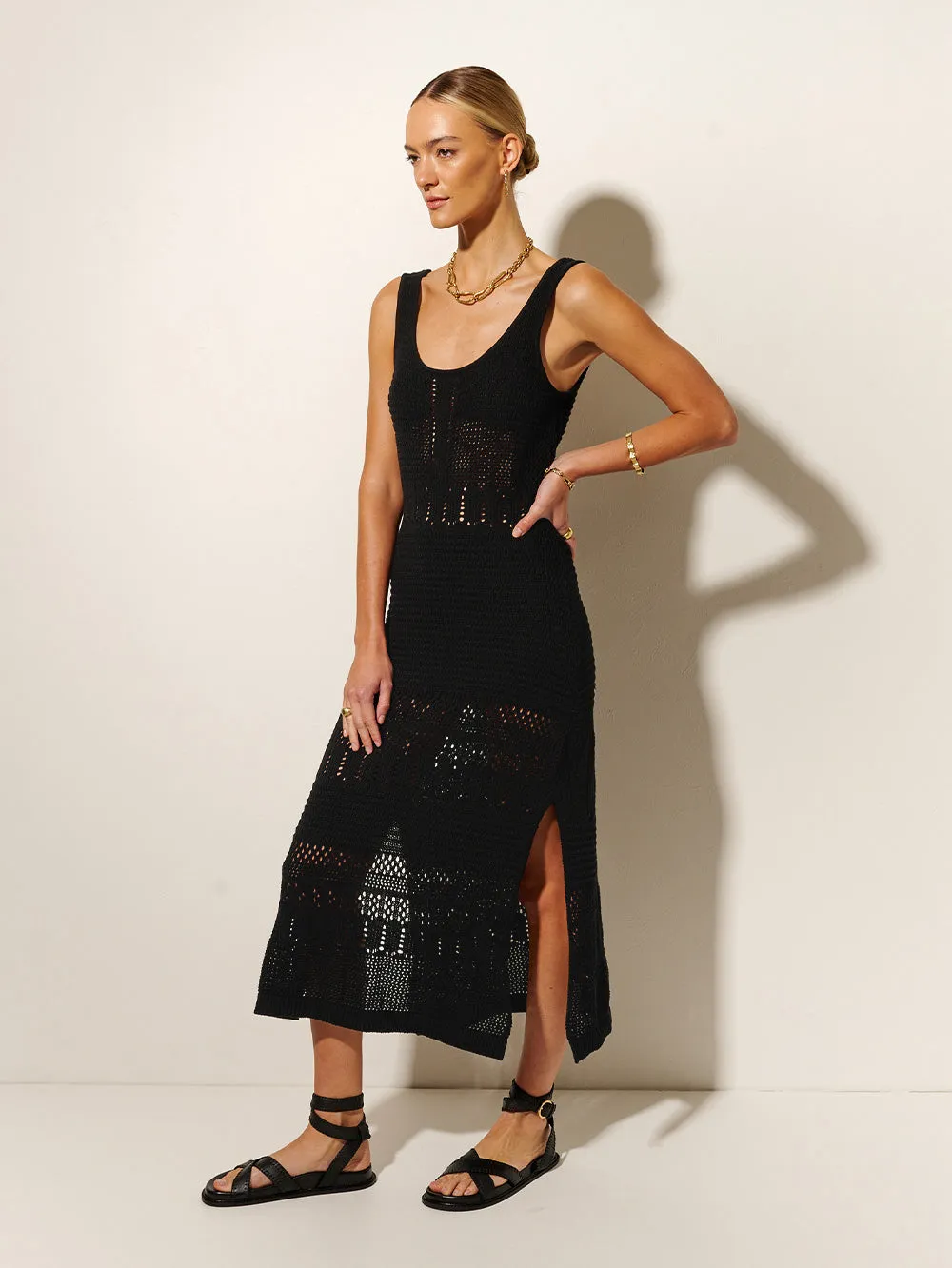 Riza Crochet Midi Dress sold by Kivari product image thumbnail 4