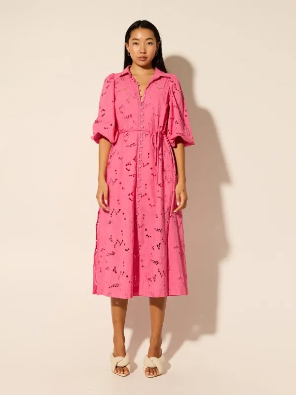 Corfu Midi Dress made by Kivari