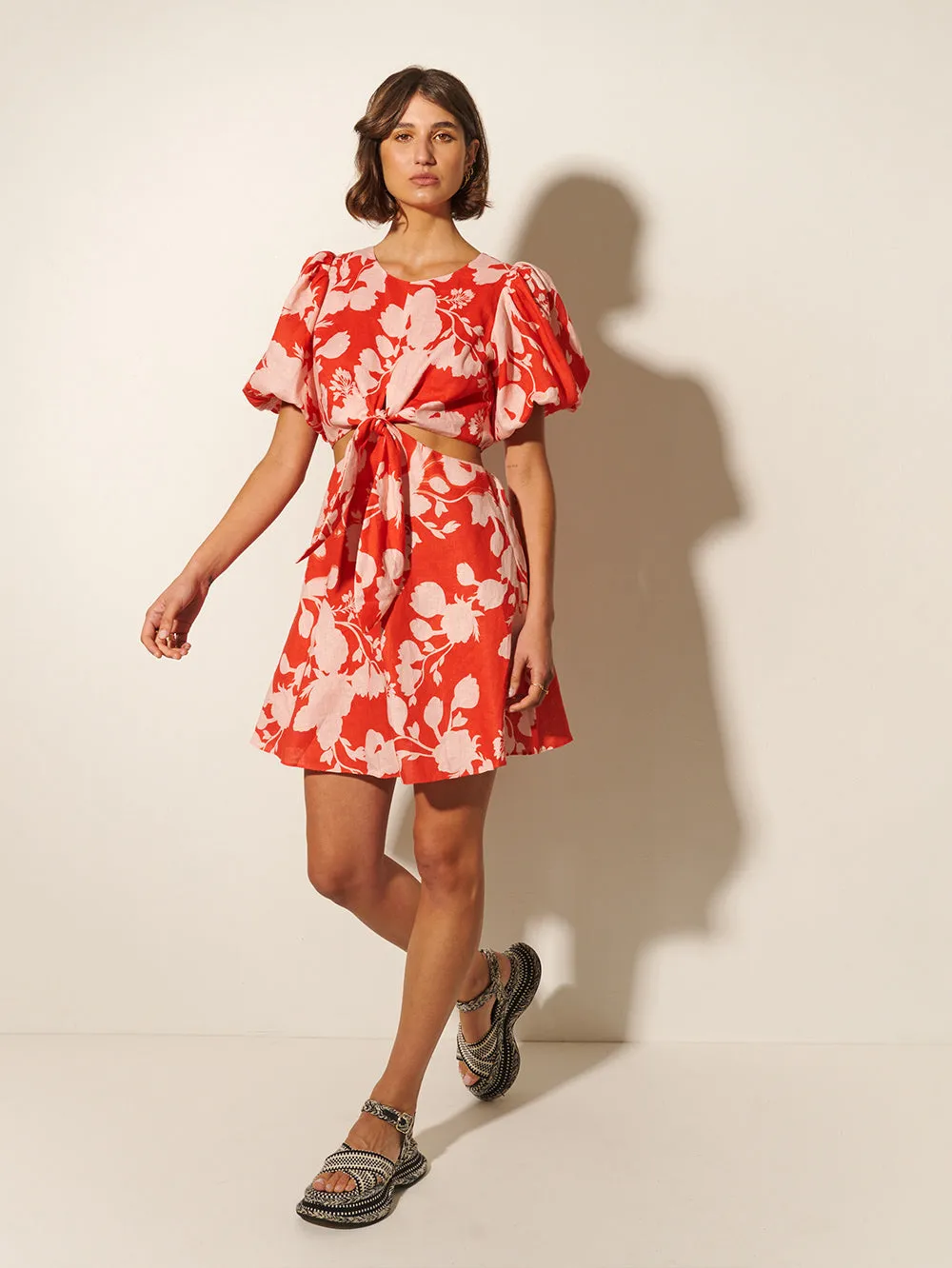Delfina Cut Out Mini Dress sold by Kivari product image thumbnail 3
