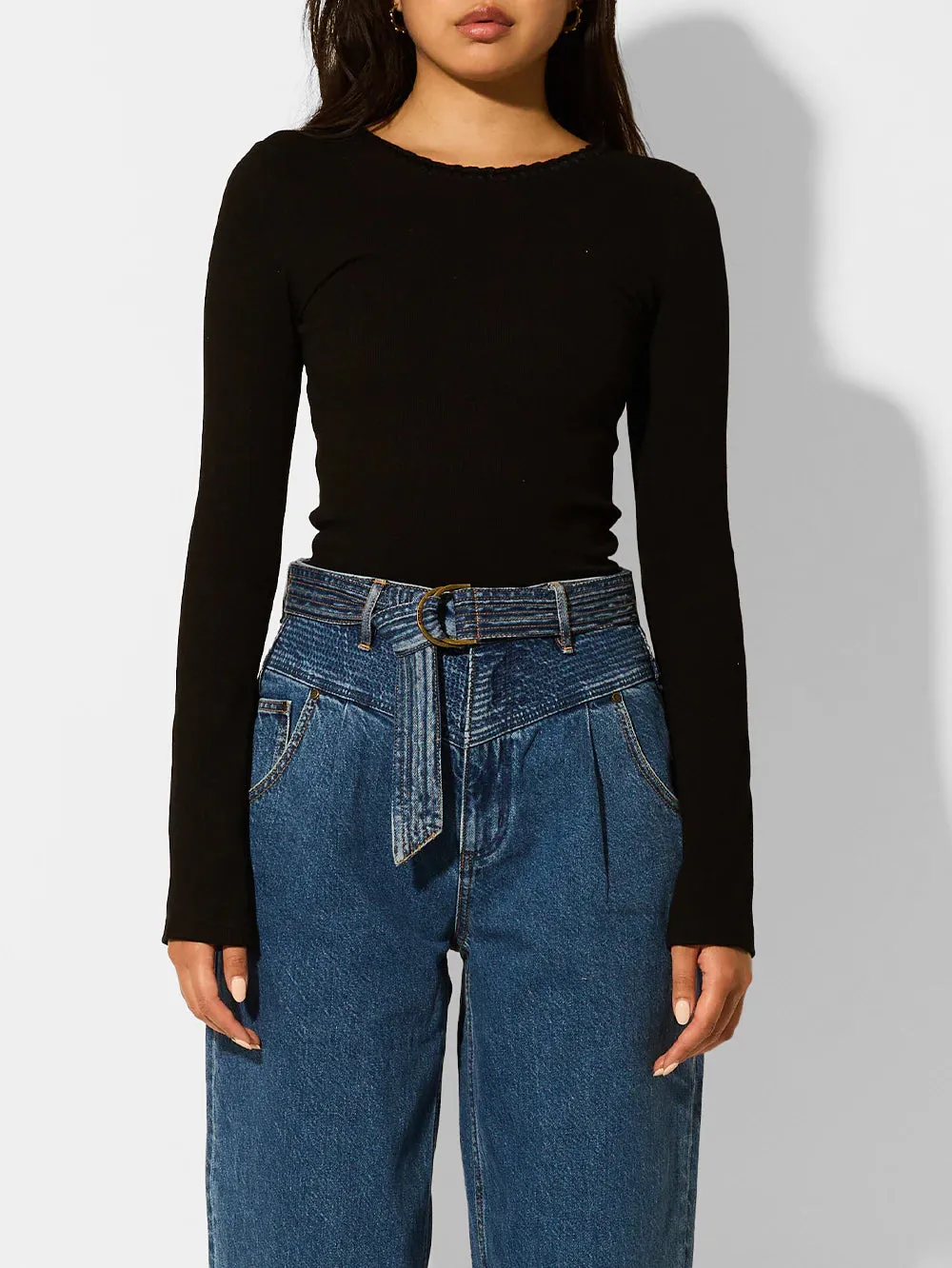 Tallulah Top - Black sold by Kivari product image thumbnail 5