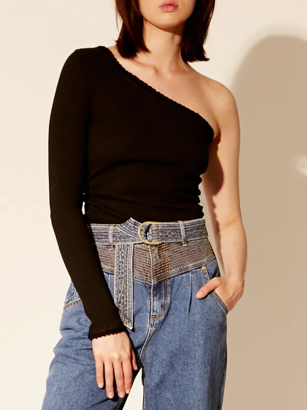Tallulah One Shoulder Top sold by Kivari