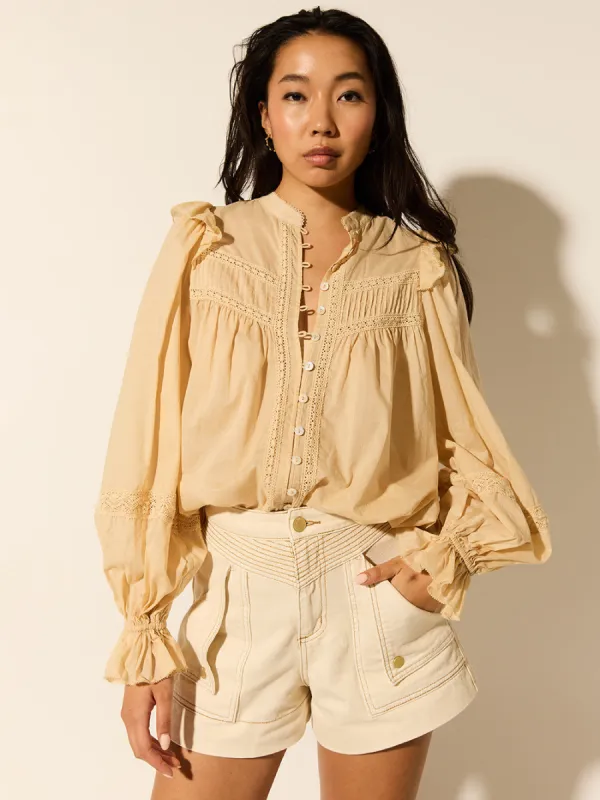 Isabella Blouse sold by Kivari