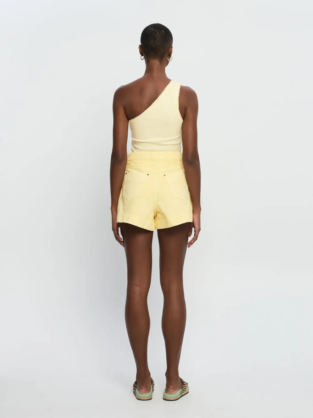 Celene Denim Short - Butter sold by Kivari product image thumbnail 5