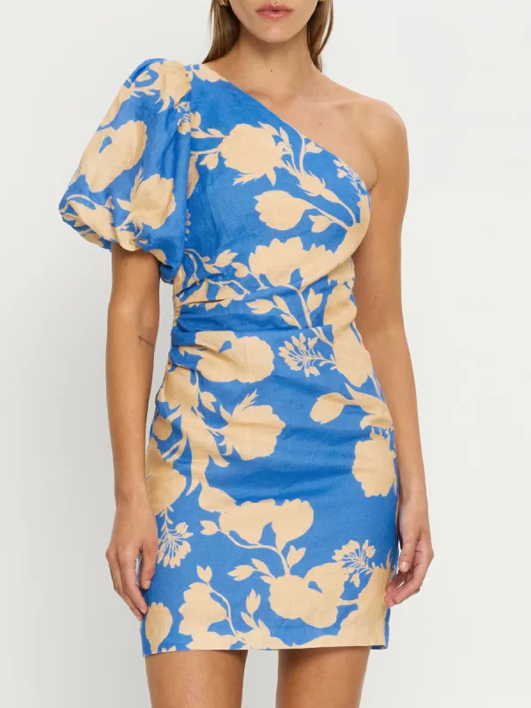 Aurora One Shoulder Mini Dress sold by Kivari