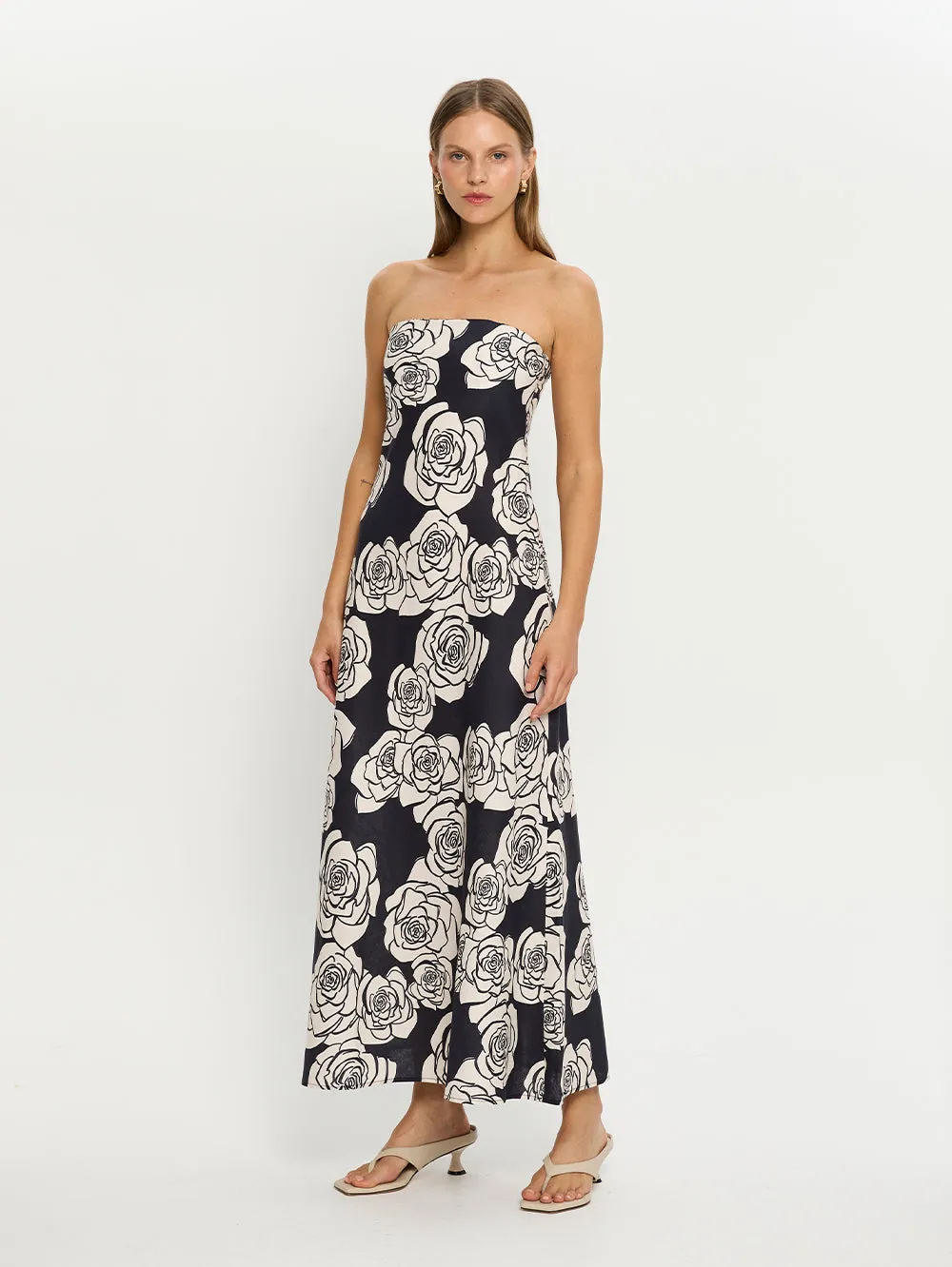 Carmen Strapless Maxi Dress sold by Kivari product image thumbnail 3