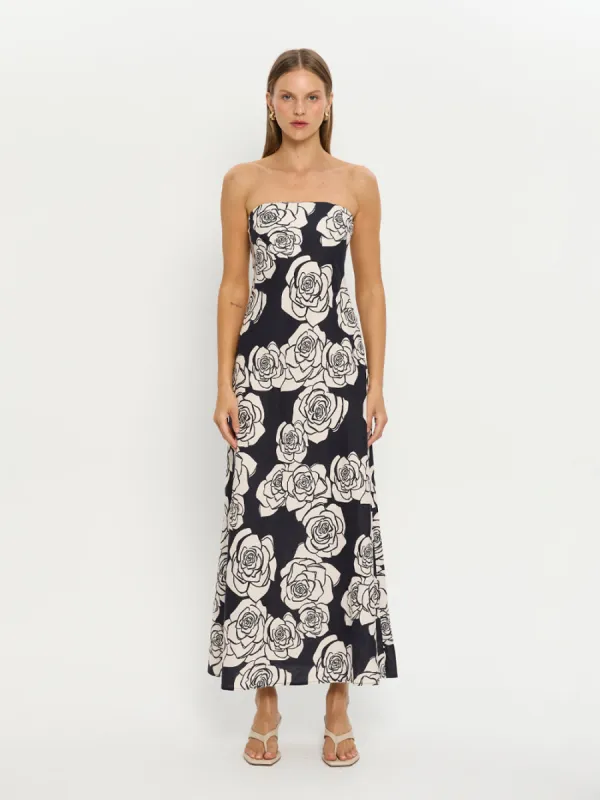 Carmen Strapless Maxi Dress sold by Kivari