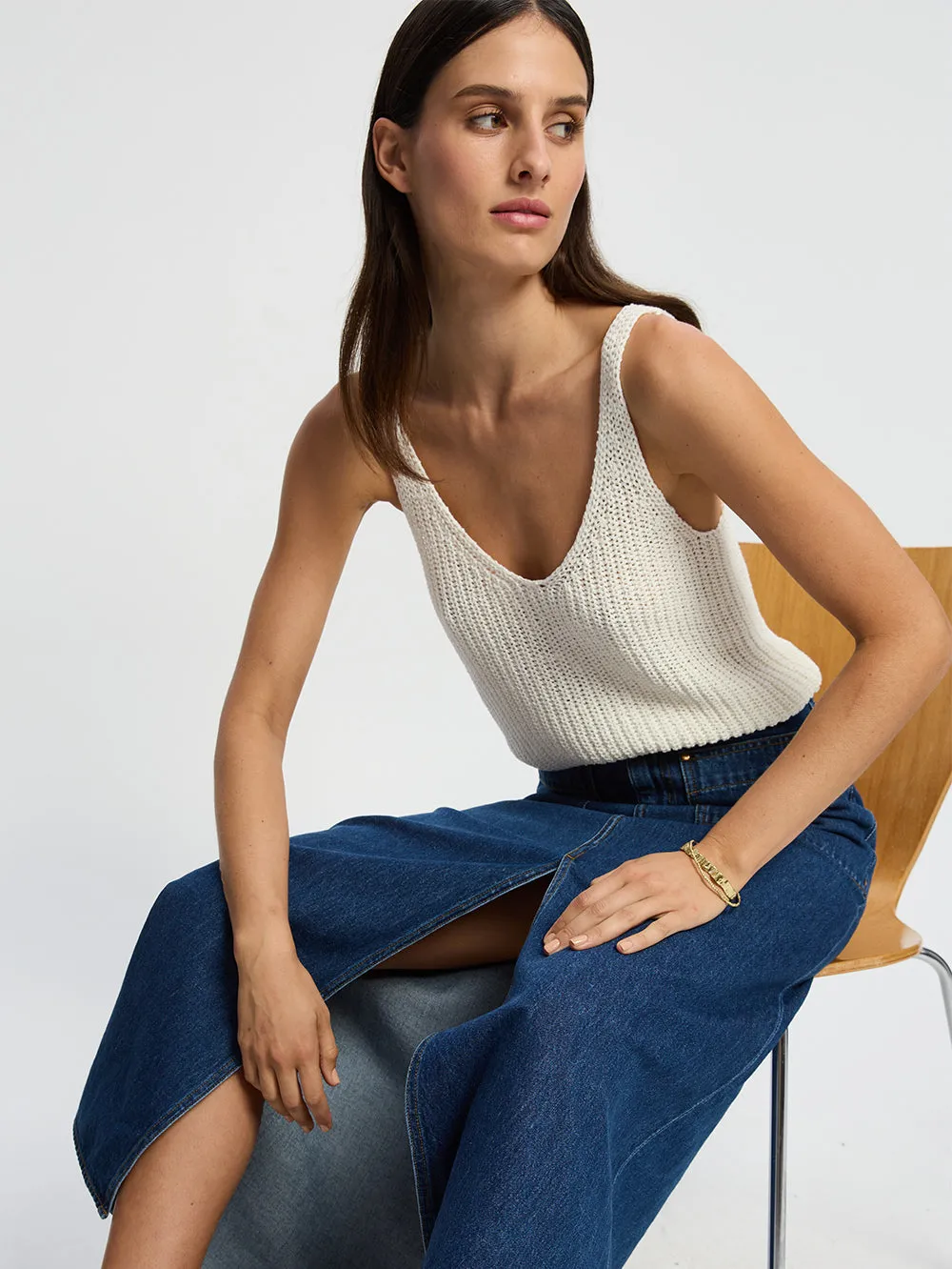 Lana Knit Cami sold by Kivari product image thumbnail 2