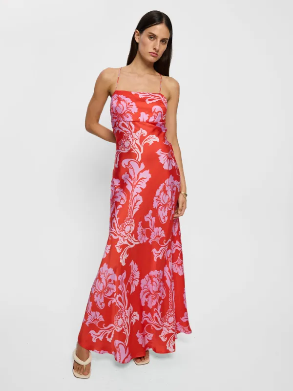 Olina Strappy Maxi Dress sold by Kivari