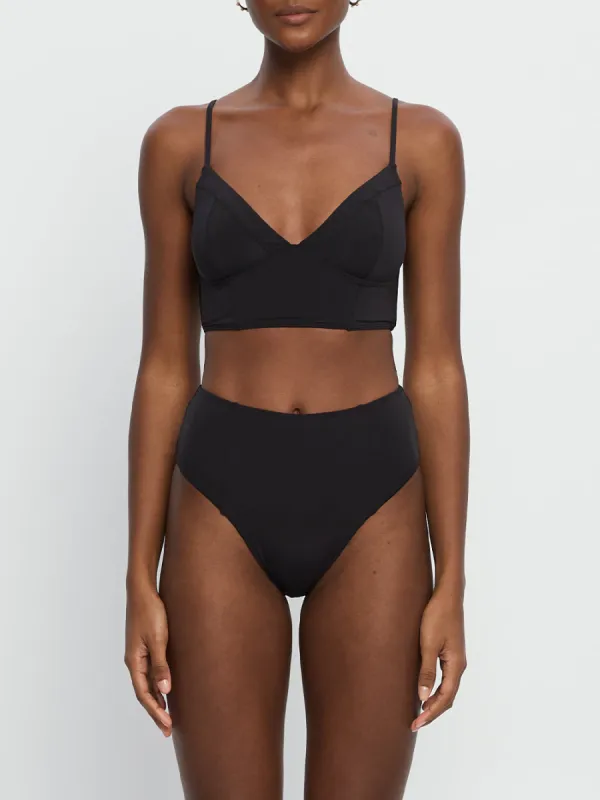 Luca Panelled Bikini Bottom sold by Kivari