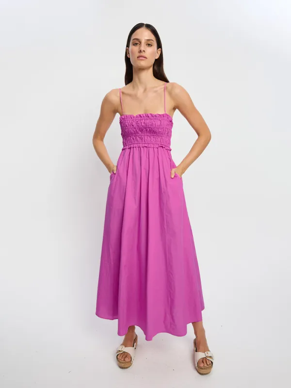 Oasis Maxi Dress - Magenta sold by Kivari