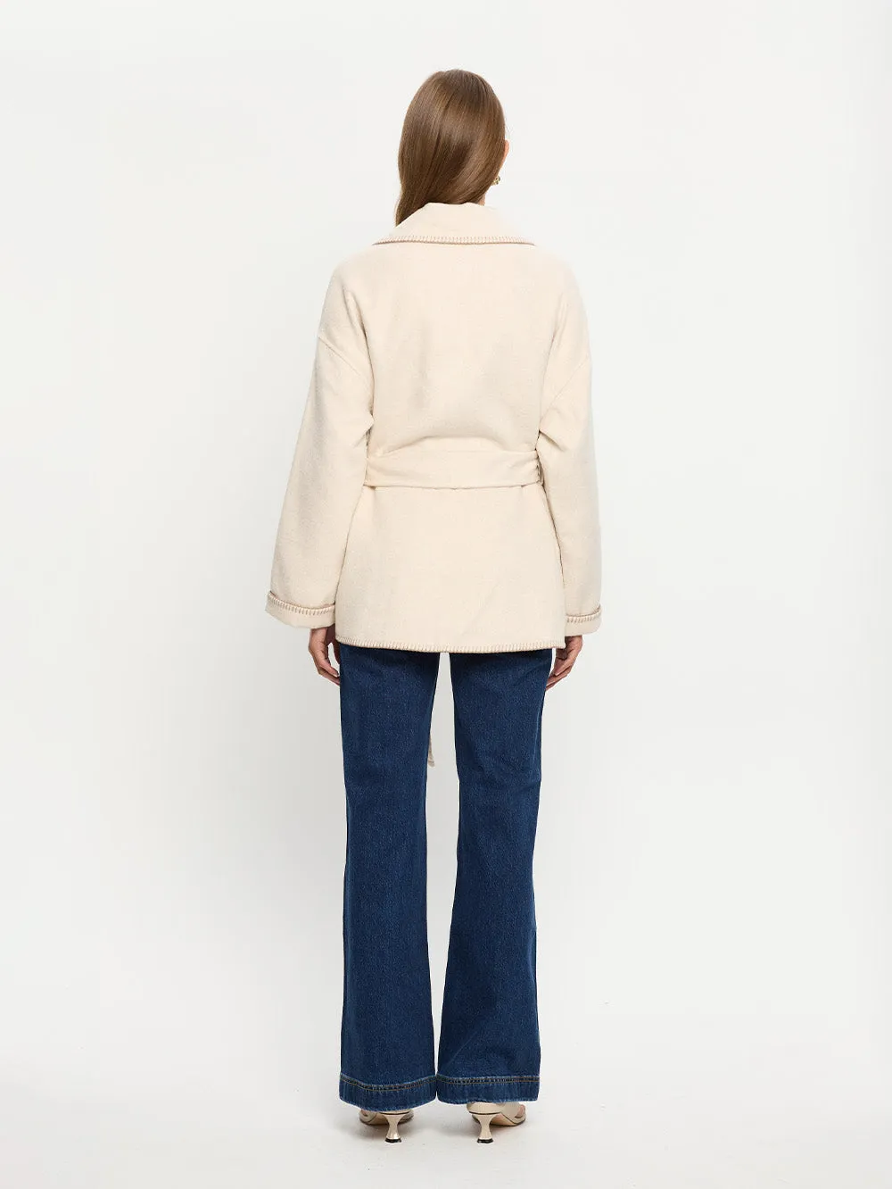 Josephina Coat - Ivory sold by Kivari product image thumbnail 4