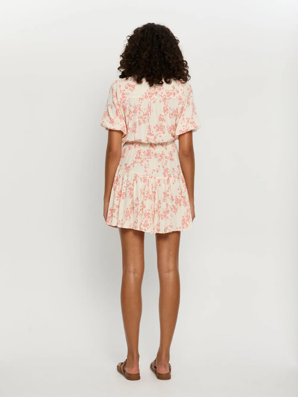 Zia Tie Front Mini Dress sold by Kivari product image thumbnail 4