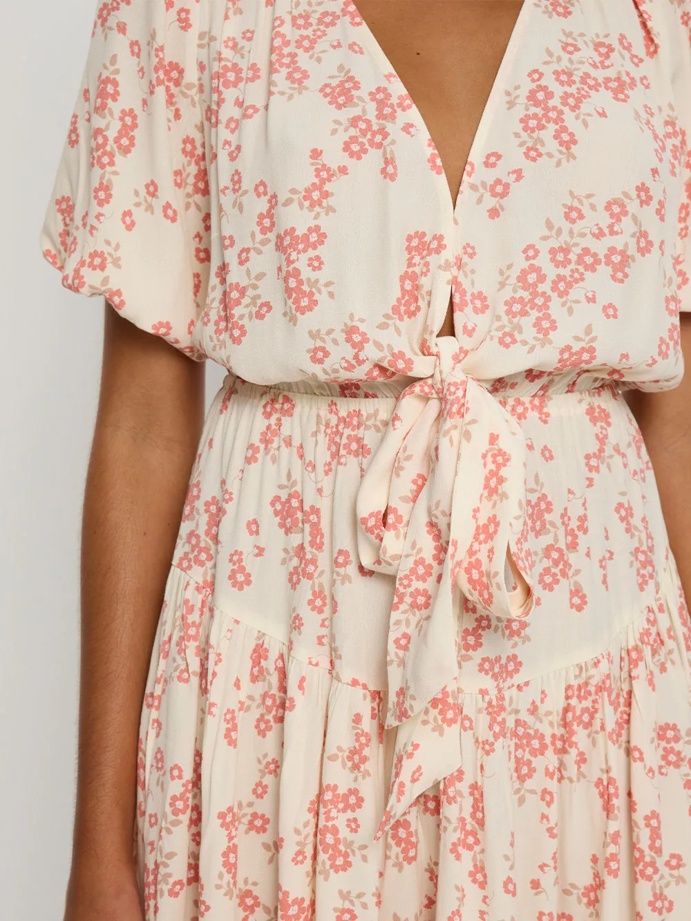 Zia Tie Front Mini Dress sold by Kivari product image thumbnail 5