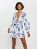 Chiara Tie Front Mini Dress sold by Kivari