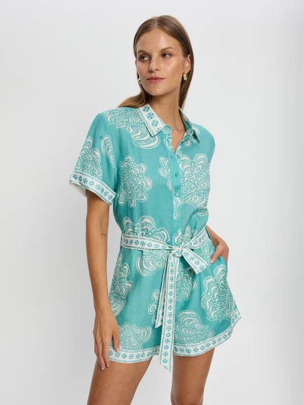 Skye Playsuit sold by Kivari