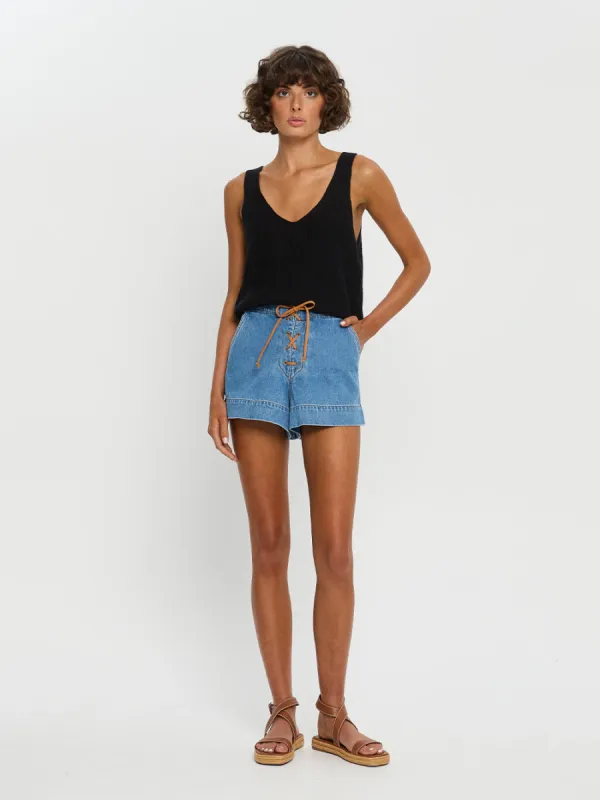 Willow Denim Short sold by Kivari