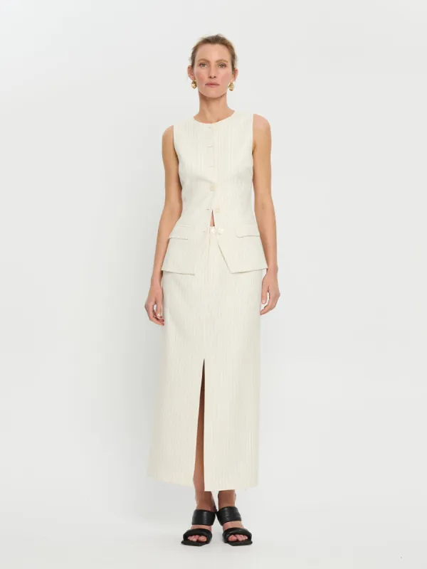 Yara Midi Skirt sold by Kivari