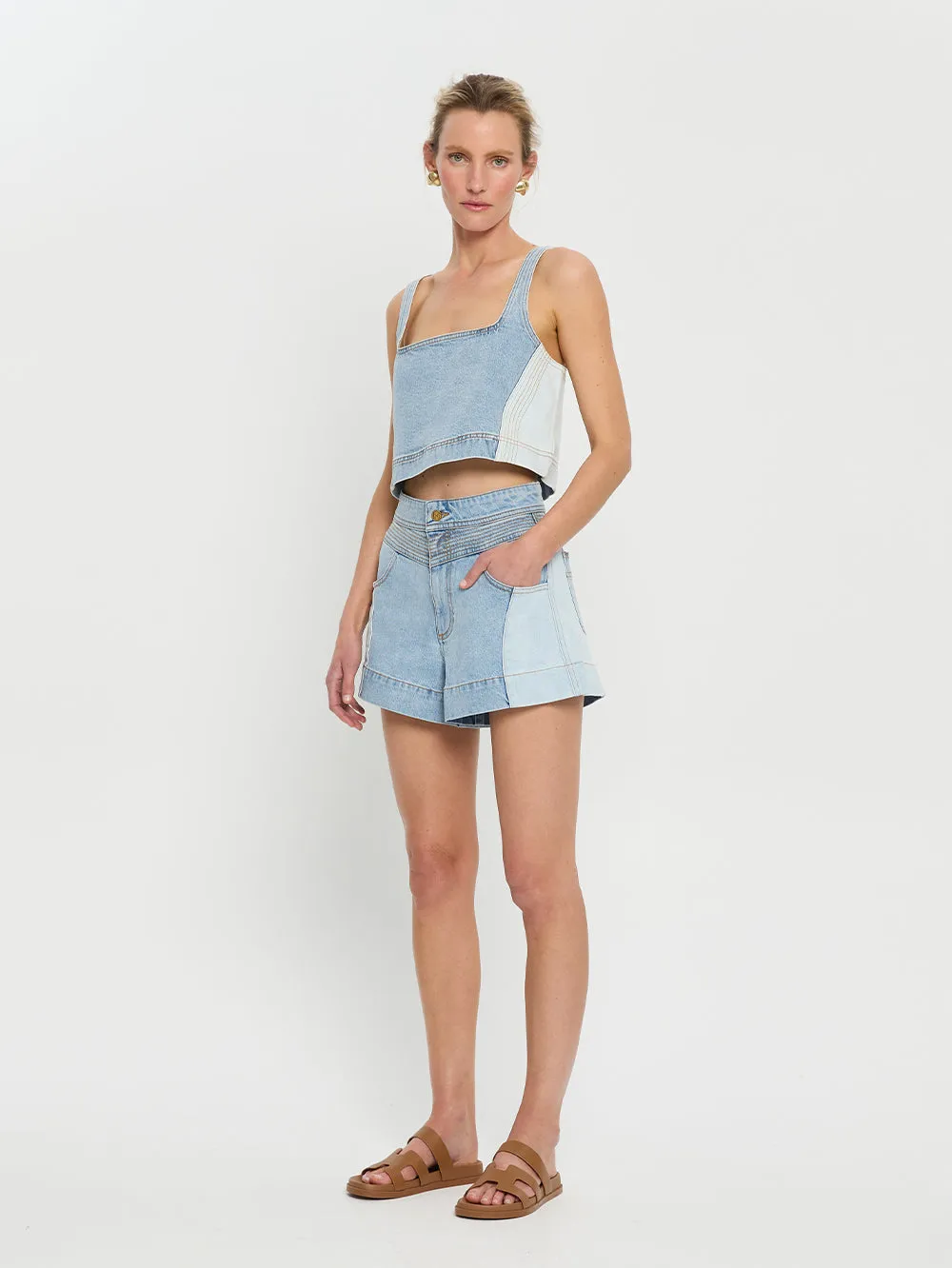 Carla Denim Short sold by Kivari product image thumbnail 3
