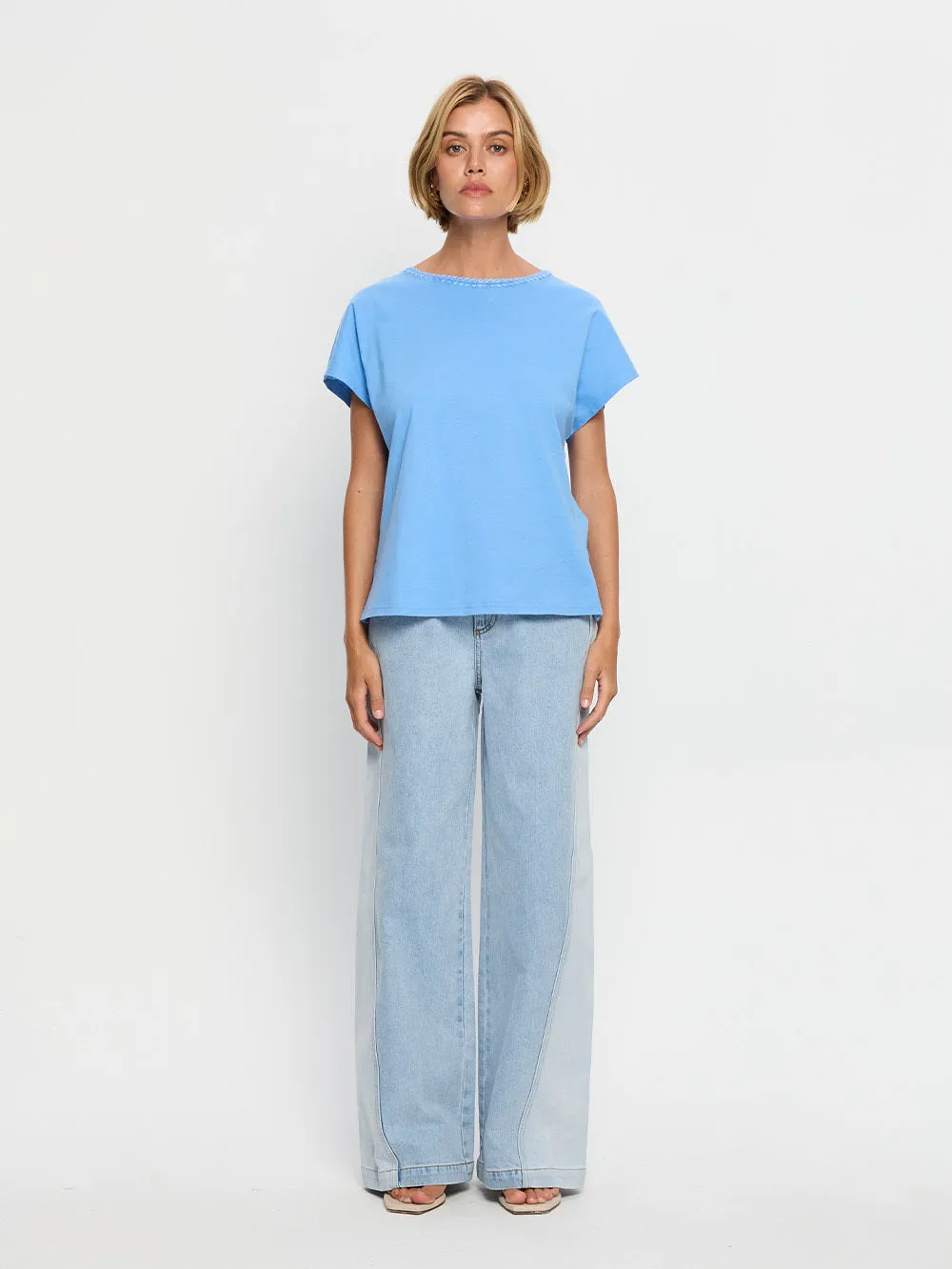 Thea Tee - Blue sold by Kivari product image thumbnail 5