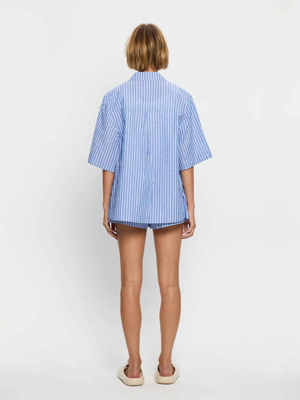 Elara Shirt - Blue Stripe sold by Kivari product image thumbnail 3