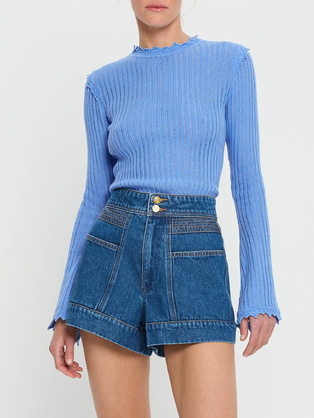 Cameron Denim Short sold by Kivari product image thumbnail 5