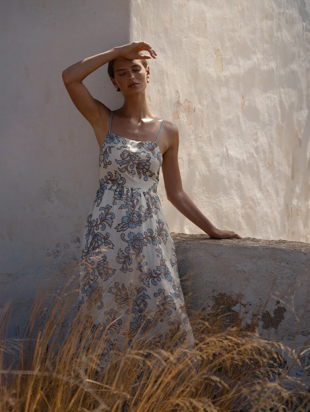 Avalon Strappy Maxi Dress sold by Kivari